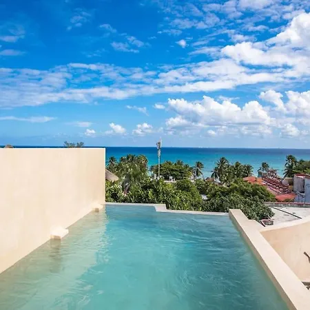 Breathtaking Ph 5Thav Ocean View Private Pool Roof Apartment Playa del Carmen Exterior photo